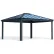 Palram - Canopia Dallas Gazebo, 14' x 16', Gray