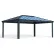Palram - Canopia Dallas Gazebo, 14' x 20', Gray