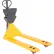 Vestil Manual Pallet Truck, 5500 lb. Capacity, 27"W x 48"L Forks, Yellow/Black