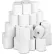 PM Company® Paper Rolls 05479, 3" x 150', White, 50 Rolls/Carton