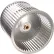 Double Inlet Blower Wheel, 18-5/8" Dia., CW Or CCW, 18"W, 1-7/16" Bore