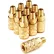 Primefit ARO Steel Plug 1/4" x 1/4" Male NPT - Pack of 25