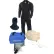 Enespro® ArcGuard® 12 cal UltraSoft Arc Flash Kit FR Coverall & Balaclava, XL, No Gloves