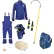 Enespro® EV AGP Jacket/Bib Kit, 40 cal/cm², Rescue Hook, No Gloves, XL
