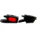 Traverse™ Faceshield Protector Quick Connect Attachment Clips, One Size, Black, Pack of 2
