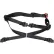 Traverse™ Replacement 4-Point Chin Strap, Nylon, One Size, Black