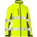 Bisley® Women's Contoured Softshell Jacket, ANSI, M, Hi-Vis Yellow