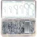 150 Piece Hitch Pin Clip Assortment - Made In USA