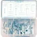 58 Piece Machinery Key Assortment Maintenance Kit - Made In USA