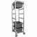 PVI Aluminum Lug Cart LUGCT6-KD - 6 Lug Cap. Unassembled 27"L x 20"W x 70-1/2"H, Gray, No Lugs