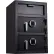 Protex Large Dual-Door Front Loading Depository Safe w/ Electronic Lock FDD-3020 II 20"x20"x30" Gray