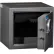 Protex Burglary Safe with a Drop Slot & Electronic Lock HD-34C 14-1/8" x 12-3/4" x 13" Gray