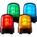 Patlite® SF Multi-Function Beacon, Terminal Blocks, Buzzer, 240V, Red