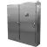 Hoffman A84XM3EW18SSN4, Heavy Duty SS Free Stand Encl, 3 Doors, 84.12X118.75X18.12