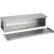 Hoffman F4424RTGV, Econo Trough, Type 3R, 4.00x4.00x24.00, Galvanized