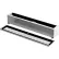 Hoffman F4430SC, Wire Trough, Screw Cover, 4.00x4.00x30.00, Steel/Gray