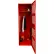 Global Industrial 1 Door Security Gear Locker, 24"W x 18"D x 72"H, Red