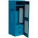 Global Industrial™ Gear Locker w/ 2 Drawers & Perforated Door, 24"Wx18"Dx72"H, Blue, All-Welded