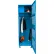 Global Industrial 1 Door Security Gear Locker w/ Top Compt. & Legs, 24"W x 18"D x 76"H, Light Blue