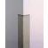 Pawling® CGP-10-4-648 Surface Mounted Corner Guard PETG Over Aluminum, 3" Wing x 4', 90°