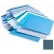 Rigid Vinyl Wall Covering, Pebblette/Haircell Texture, .040'' Thick, 4' X 8' Sheets, Windsor Blue
