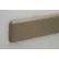 Pawling® WG-6CP-12-210 PETG Crash-Rail-Type Wall Guard, 12' x 1" x 6"