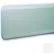 Wall Guard W/Rounded Top & Bottom Edges, Rec. Plastic Clip Retainer System, 7-3/4"H x 12'L, White