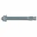 DeWalt® eng. by Powers 07313-PWR - Power-Stud™ Wedge Anchor - 3/8" x 3" - 304 SS - Pkg Qty 50