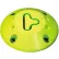 FG300 Green Fixed Base For Yield to Pedestrian Sign with 9" Reaction Rod