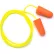 Pyramex® Taper Fit Disposable Earplugs, Corded, NRR 31dB, DP1001, 100 Pairs/Box