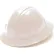 White Full Brim Style 4 Point Ratchet Hard Hat - Pkg Qty 12