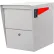 Mail Boss Package Master Commercial Locking Mailbox Alpine White