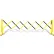 Flexmaster 110 Expanding Plastic Barricade, Yellow/Black, 38" H X 11.5' L, FM110YB