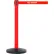 SafetyMaster 450 Retractable Belt Barrier, 40" Red Post, 7-1/2' Red "No Entry" Belt