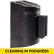 WallPro 300 Wall Mount Retractable Belt Barrier, Black Case W/10' Yellow "Cleaning" Belt