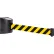 WallPro 400 Wall Mount Retractable Belt Barrier, Black Case W/15' Black/Yellow Belt