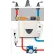 AquaMotion Hot Water Circulaton Kit for Tankless Heater Without Built-In Pump