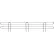 Quantum® Storage Systems Chrome Wire Back Ledge, 60"W x 4"H