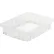Quantum® Dividable Grid Container, 10-7/8"L x 8-1/4"W x 2-1/2"H, Clear, Polypropylene - Pkg Qty 20