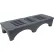 Quantum Dunnage Rack, Gray, 60"W x 22"D x 12"H