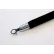 Queueway Velour Rope Black 6' With Polished Chrome Rope Ends Economy Line
