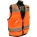 Radians® Type R Class 2 Heavy Duty Surveyor Safety Vest, 4XL, Orange, SV59-2ZOD-4X