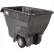 Rubbermaid®Standard Duty Structural Foam Plastic Tilt Truck,3/4 Cu. Yd. Cap,1000 Lbs. Cap,Black