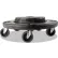 Rubbermaid® Brute Quiet Dolly, 250 lb. Capacity, 18 1/4" Dia., Black - FG264043BLA