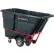 Rubbermaid® Brute Rotomolded Tilt Truck, Standard Duty, 1 Cubic Yard, Black