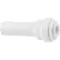 John Guest Polypropylene Speedfit Reducer 3/8 - 1/4, 10/pack