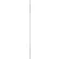 Vikan 29595 59" Basic Aluminum Handle, White