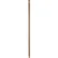 Vikan 296266 59" Ultra Hygiene Handle, Brown