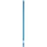 Vikan 29753 62"- 113" Telescopic Aluminum Handle, Blue