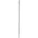 Vikan 29755 62"- 113" Telescopic Aluminum Handle, White